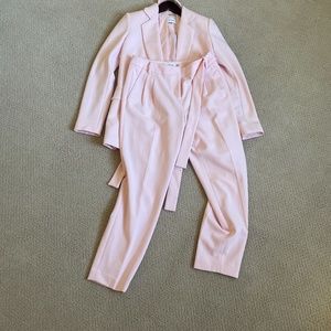 Calvin Klein pink pants suit